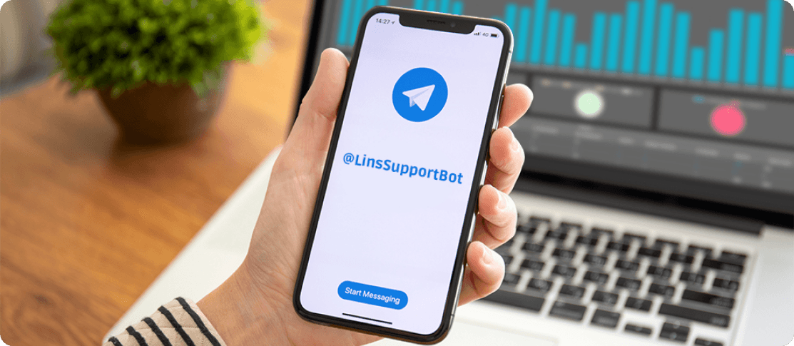 The LINS company launches a technical support chat bot